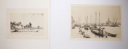 Herman Armour WEBSTER (1878-1970)
- Canal...