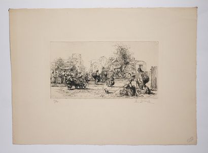 Auguste BROUET (1872-1941)
- Le joueur de...
