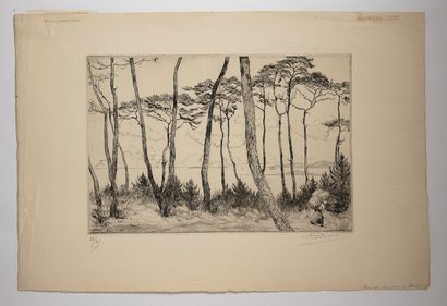 Eugène DELATRE (1864-1938)
Bois de Beauport...