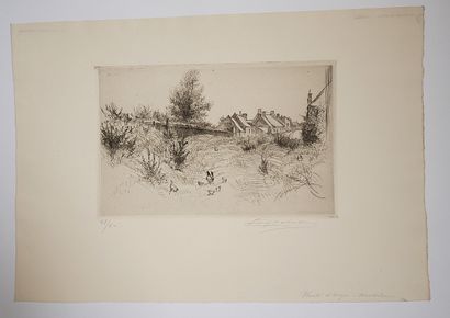 Eugène DELATRE (1864-1938)
- Coup de vent...
