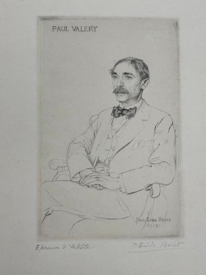 Paul-Emile BECAT (1885-1959
Paul Valéry et...