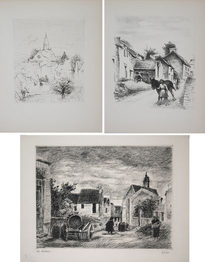 Robert LOTIRON (1886-1966)
- The chapel (Seine...