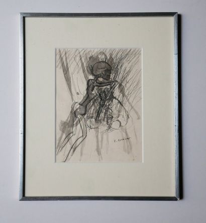 Edouard GOERG (1893-1969)
Squelette
Encre...
