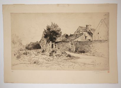 Eugène DELATRE (1864-1938)
- Coup de vent...