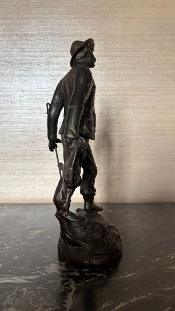 Emil FUCHS (1866-1929) after
The Hunter
Sculpture...