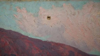 Emile BRUNEAU (20th c.)
Village near a bridge...