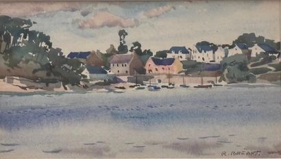 R. BREANT (20th c.)
- Le Hourdel (Somme Bay)
-...