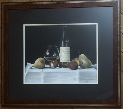 Contemporary school
Still life
Three pastels...