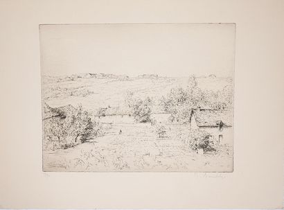 Jacques BEURDELEY (1874-1954)
- Old Farm...