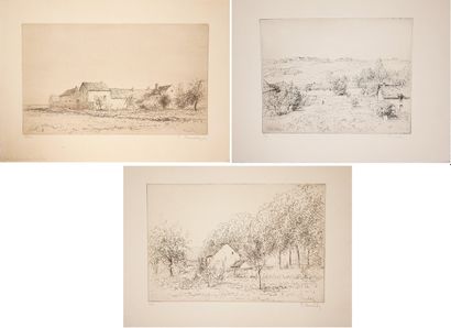 Jacques BEURDELEY (1874-1954)
- Old Farm...