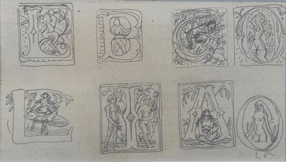 Ludovic-Rodo PISSARRO (1878-1952)
Lettrines
Graphite...