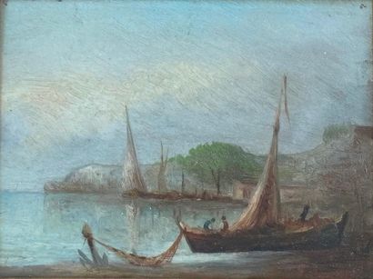 DEPIERRE
Marine
Paire d'huiles sur panneau...