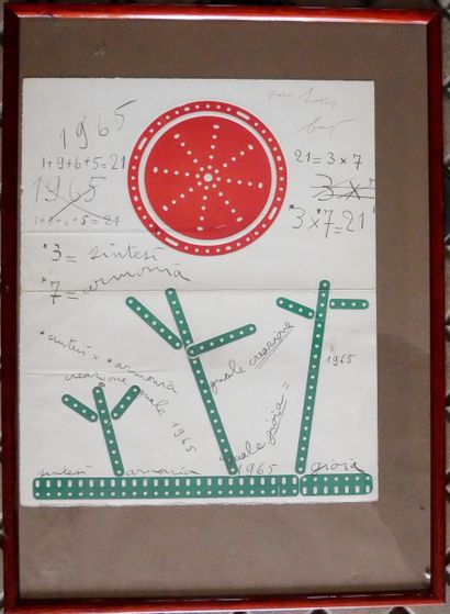 Enrico BAJ (1924-2003)
Meccanico, 1965
Lithographie...