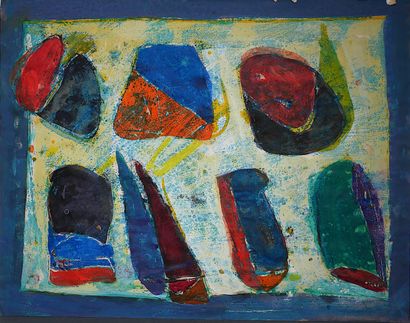 Daniel HUMAIR (1938-)
Sans titre
Gouache...