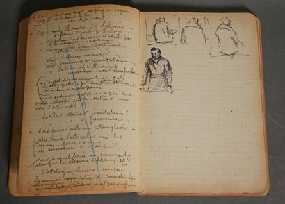 André BOUDREAUX (1881-1970)
Six sketchbooks:...