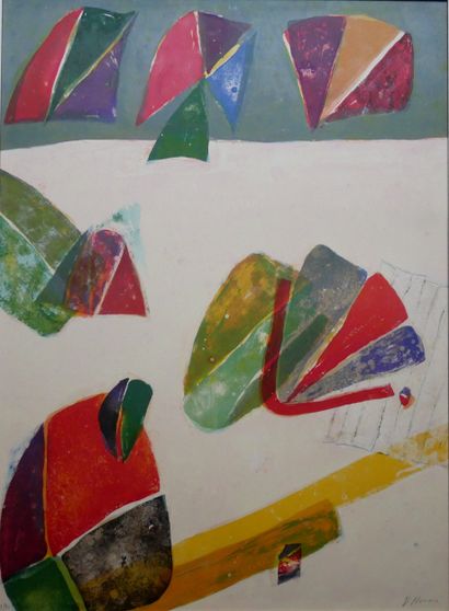Daniel HUMAIR (1938-)
Composition
Two lithographs...