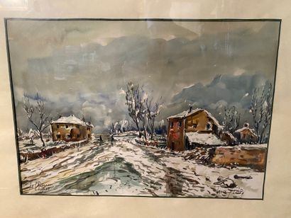 Louis-Philippe LAVOINE (1916-1999) 
Le Chuzeau...