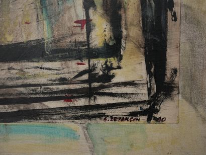Guy BEZANCON (1942-2023)
Untitled
Oil on...