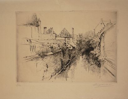 Eugène DELATRE (1864-1938)
- Le Tréport,...