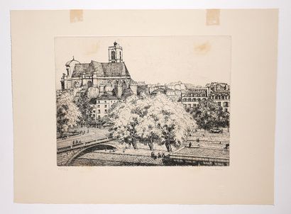 Alexandre URBAIN (1875-1953)
Vue de Saint...