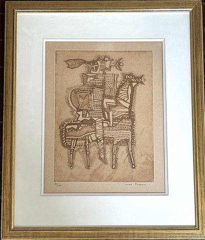 Max PAPPART (1911-1994)
Don Quixote
Etching...