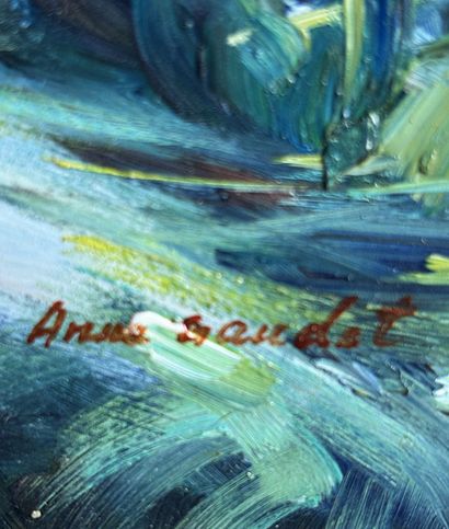 Anna SAUDET
Woman with her back undoing her...
