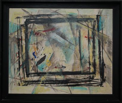 Guy BEZANCON (1942-2023)
Untitled
Oil on...