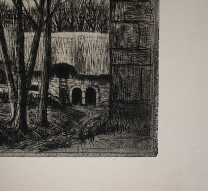 Jean FRELAUT (1879-1954)
- Village of Locmaria,...
