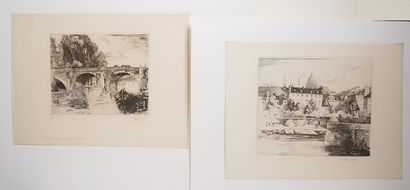 Henry DEVILLE (1871-1932)
- Quai de la Tournelle,...