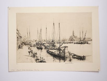 Herman Armour WEBSTER (1878-1970)
- Canal...