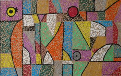 Oscar GAUTHIER (1921-2009)
Untitled
Gouache...