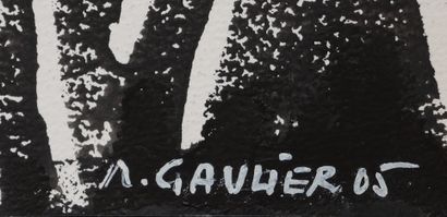 Nicole GAULIER (1939-)
Untitled
Gouache signed...