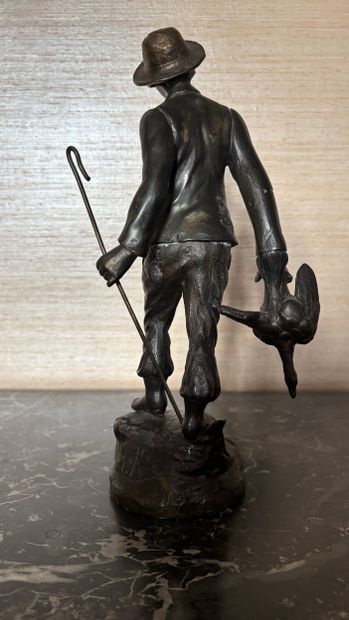 Emil FUCHS (1866-1929) after
The Hunter
Sculpture...