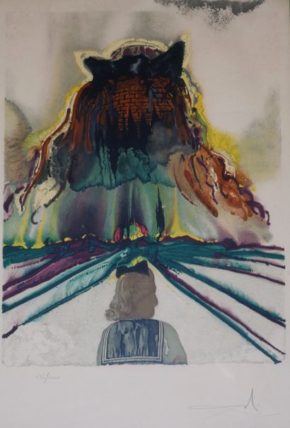 Salavador DALI (1904-1989)
Gala, 1973
Lithographie...
