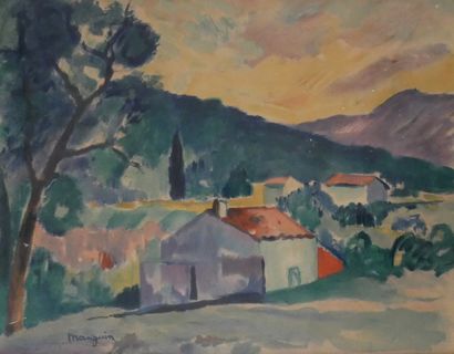 Henri MANGUIN (1874-1949)
Paysage provençal
Estampe
37...