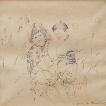 Génia HADJI-MINACHE (1907-1972)
The harvest
Ink...