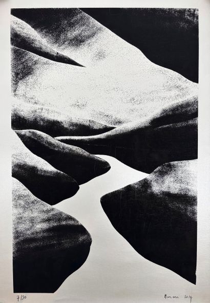 MARARI ?
Dunes
Silkscreen on silver paper...