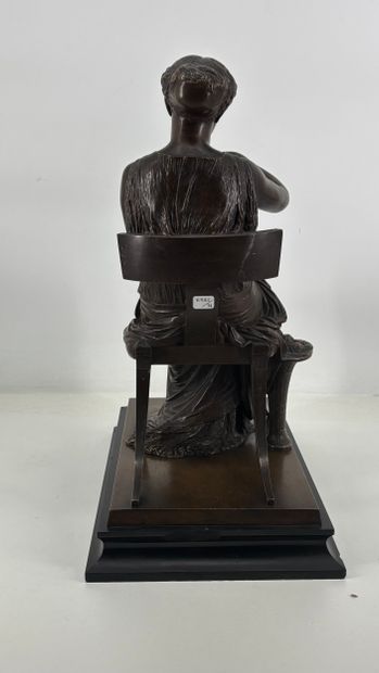 Jean Jules SALMSON (1823-1902)
La dévideuse,...