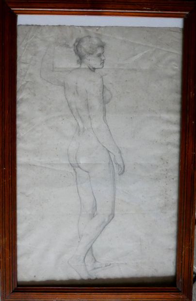 Modern school
Study of a nude woman seen...