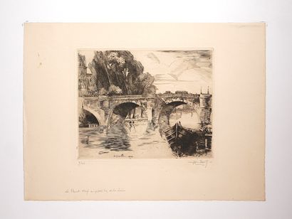 Henry DEVILLE (1871-1932)
- Quai de la Tournelle,...