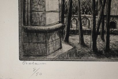 Jean FRELAUT (1879-1954)
- Village of Locmaria,...