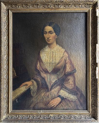 Joseph HUSSENOT (1827-1866)
Woman at the...