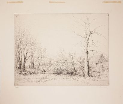 Jacques BEURDELEY (1874-1954)
- The orchard...