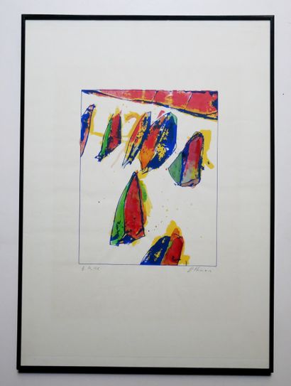 Daniel HUMAIR (1938-)
Composition
Two lithographs...