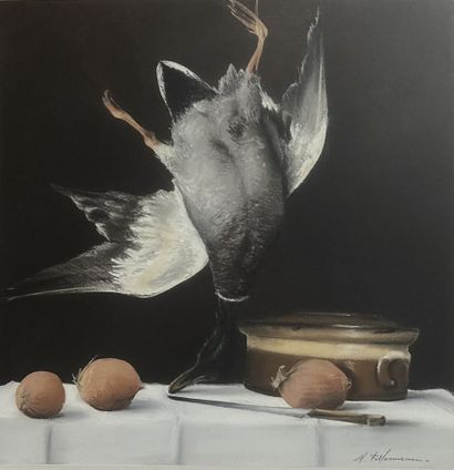 Contemporary school
Still life
Three pastels...