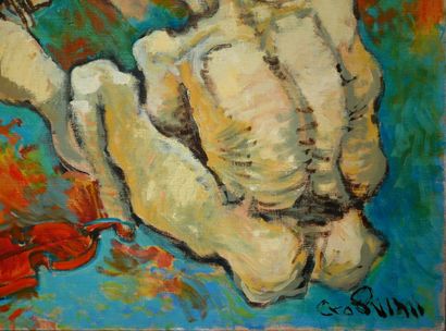 Ruben GROSMAN (1914-2010)
The Ghosts of Music
Oil...