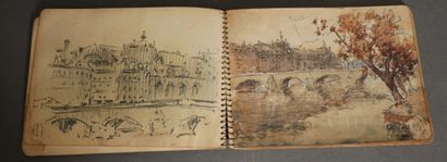 André BOUDREAUX (1881-1970)
Six sketchbooks:...