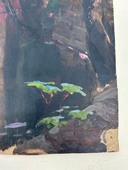 Lot :
- Vincent TERRASSE (1958-)
Untitled
Oil...