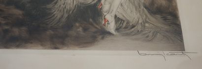 Louis ICART (1888-1950)
La paresse
Pointe-sèche...
