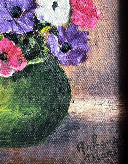 Marite ARBENSIO (20th c.)
Still life with...
